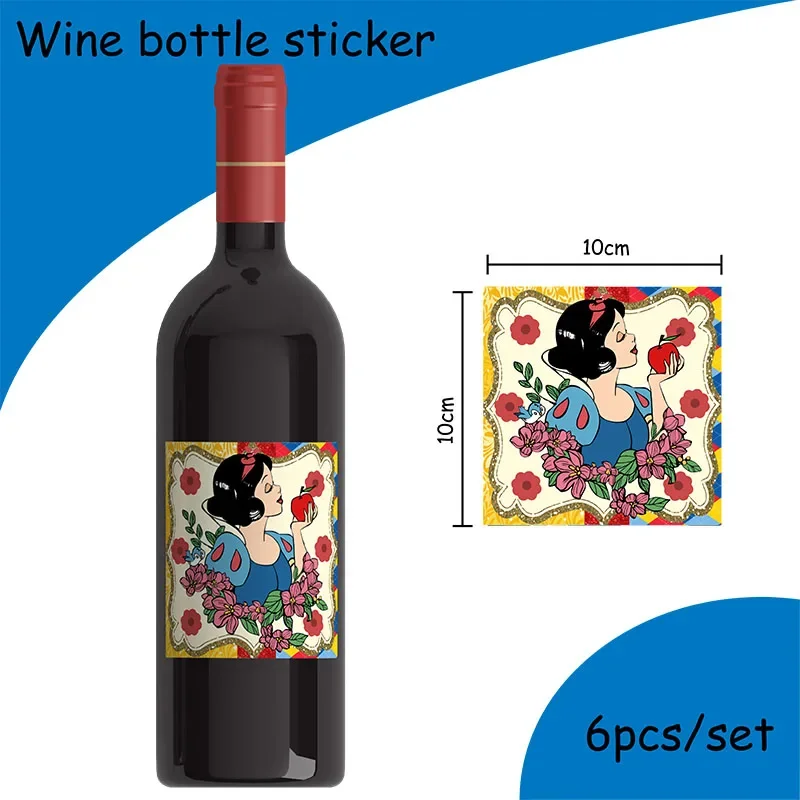 Bottle label 6pcs F