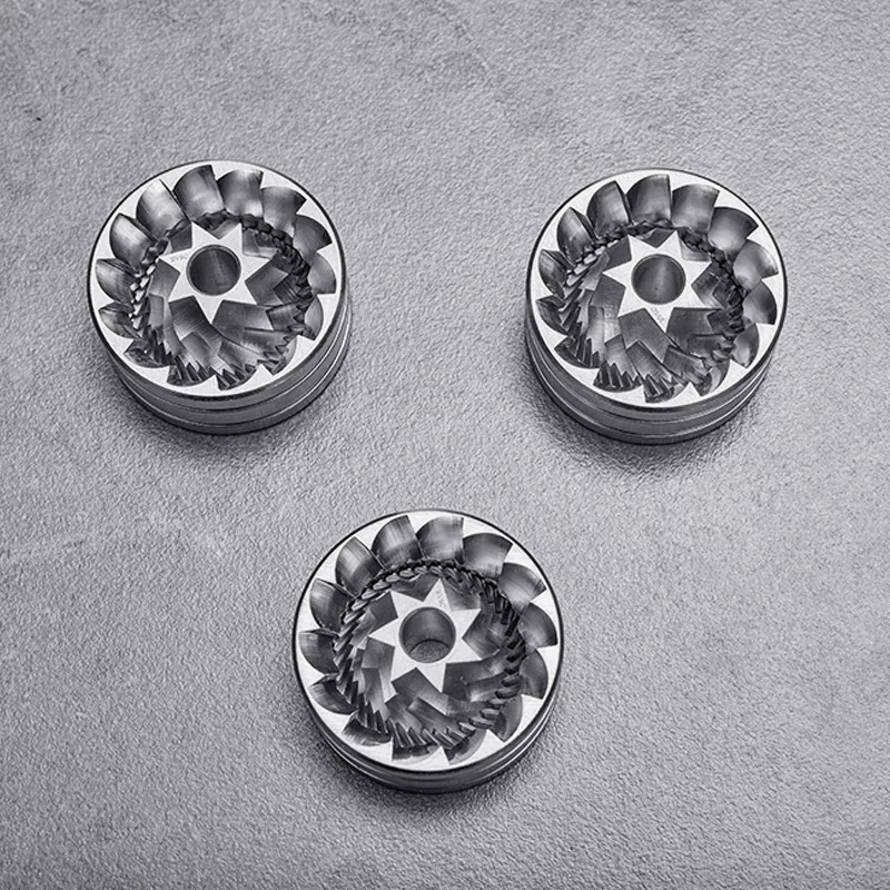 7-point star Stainless steel 420 Grinding Bean Grinder Core High-precision CNC Slicing Strengthen Knife head parts Accessories