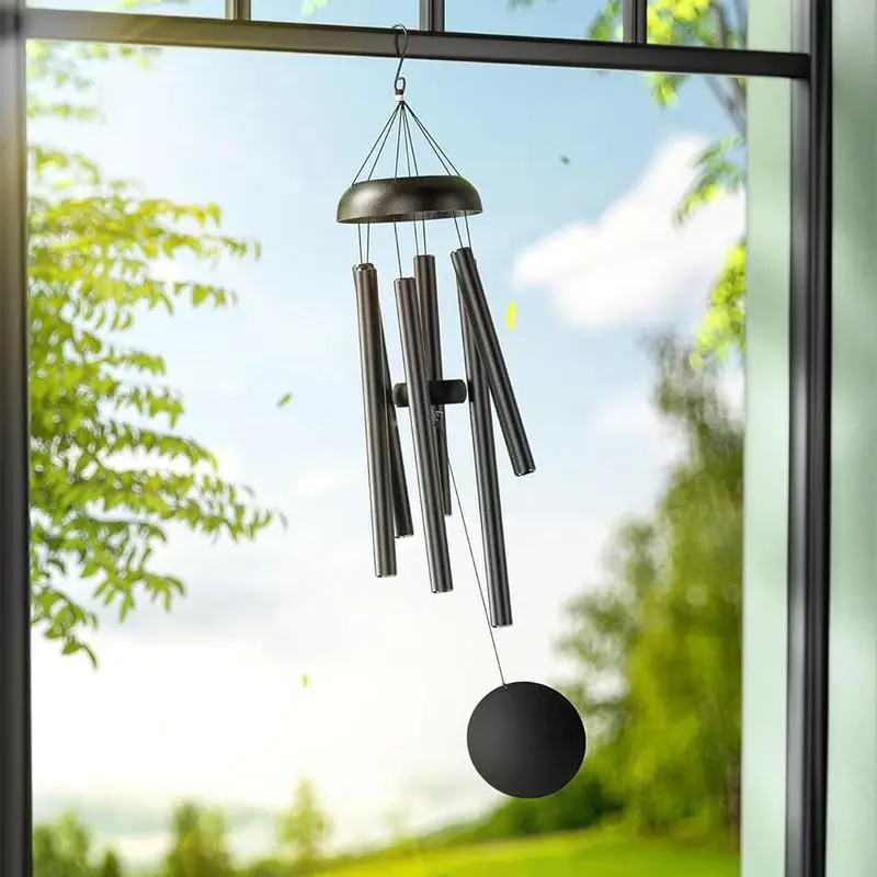 Large Aluminum Wind Chimes Outdoor Wind Chimes Zen Atmosphere Deep Tone Garden Patio Home Decoration Accessories