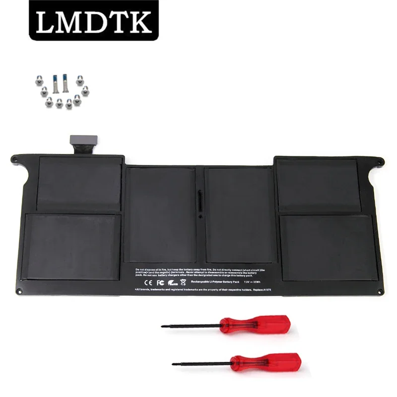 

LMDTK New Laptop Battery For Apple MacBook Air 11" A1370 2010 Production Replace A1375