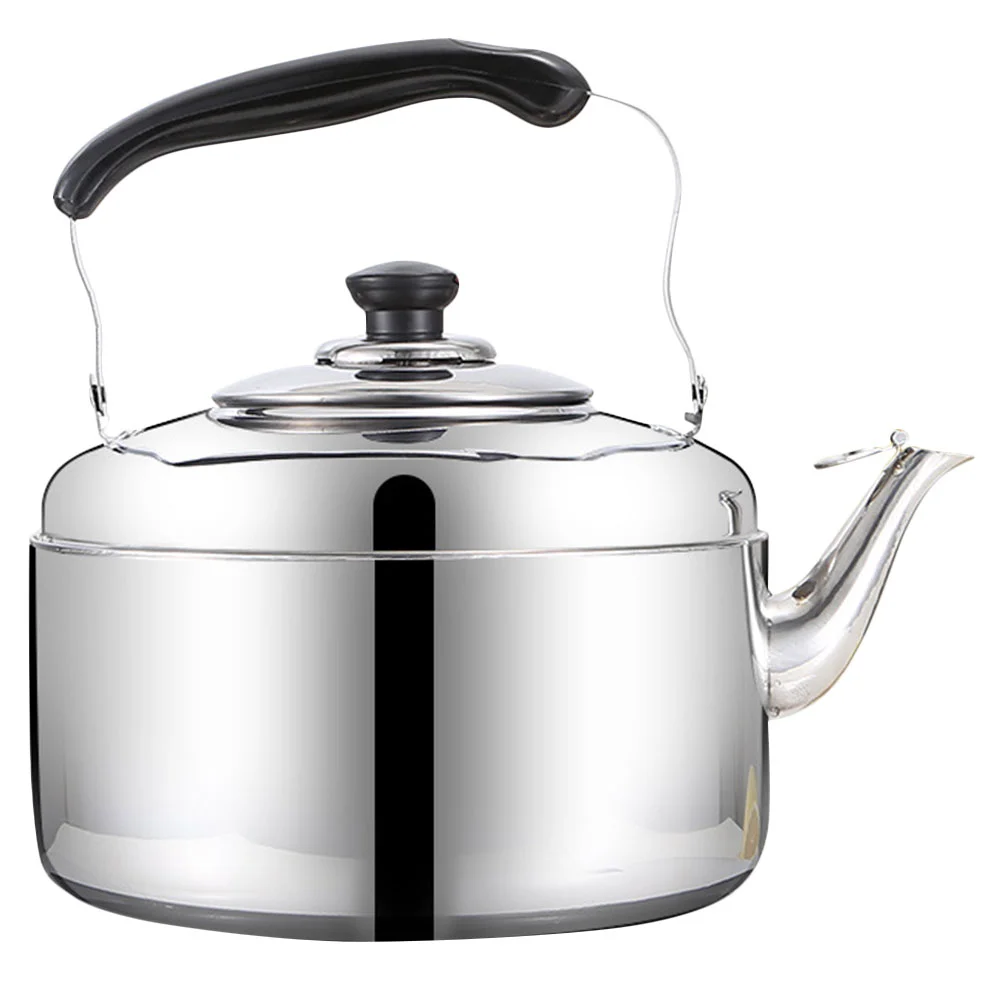 

Chirping Kettle Stainless Steel Tea Pot Water Heater Whistling Teakettle Handle