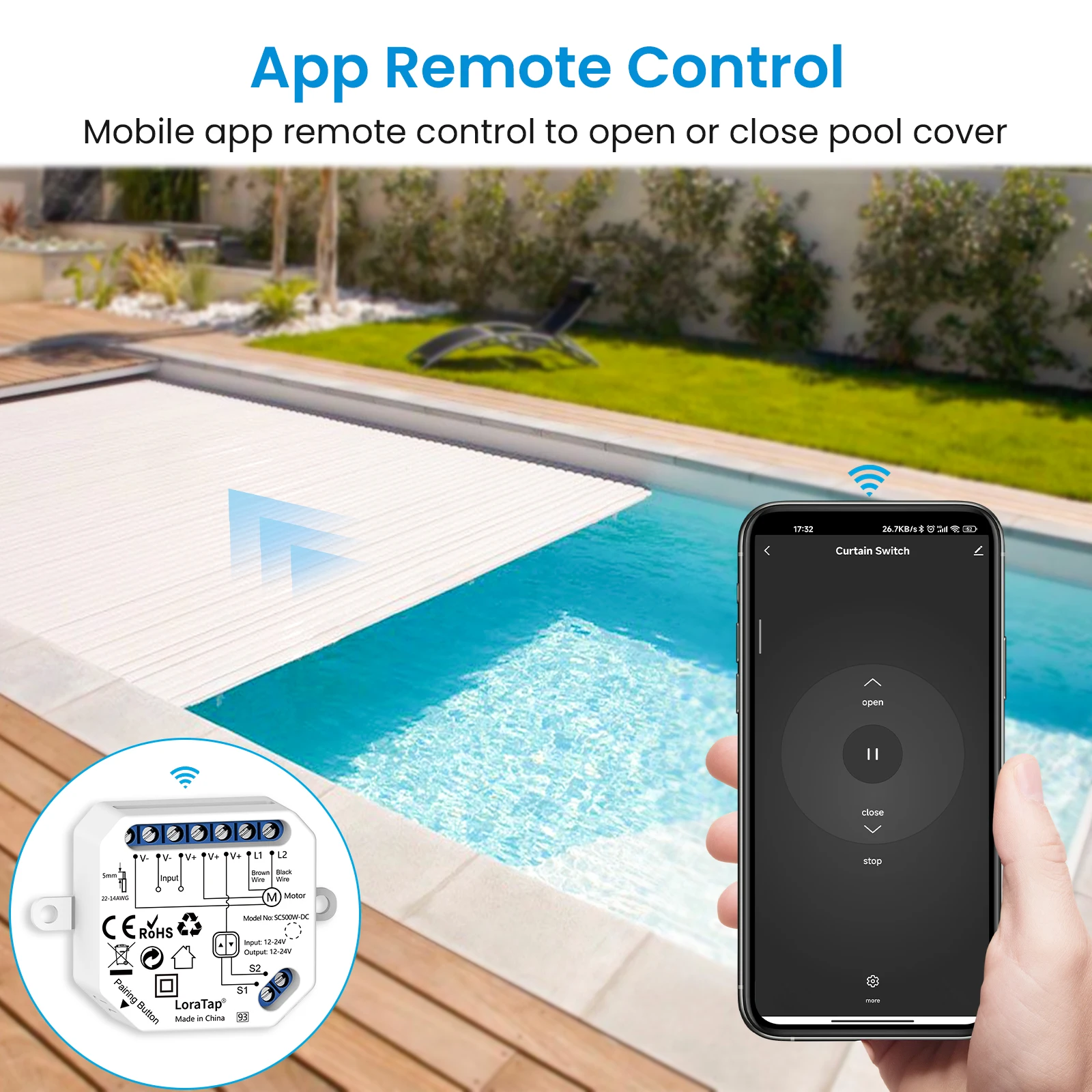 Alexa Electric Shutter | Smart Shutter Switch | Electric Pool Covers -  Automatic Curtain Control System - Aliexpress