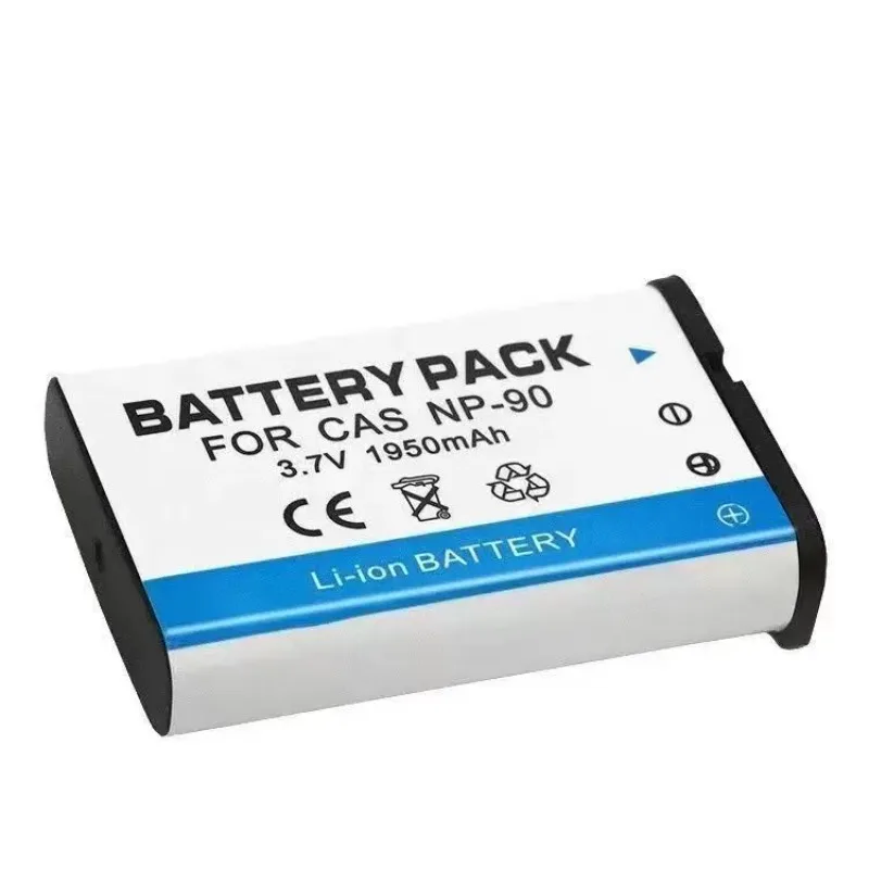 CNP-90 for Casio EX-H10 EX-H20 EX-H15 EX-FH100 NP90 3.7V 1950mAh Camera Battery