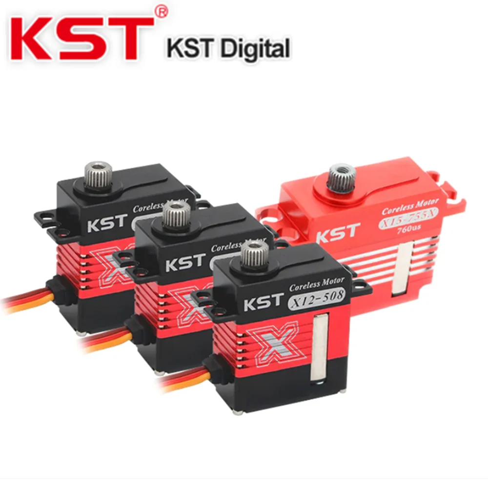 Original KST X12508 Corelss HV Servo For RC 450 Class RC Helicopter