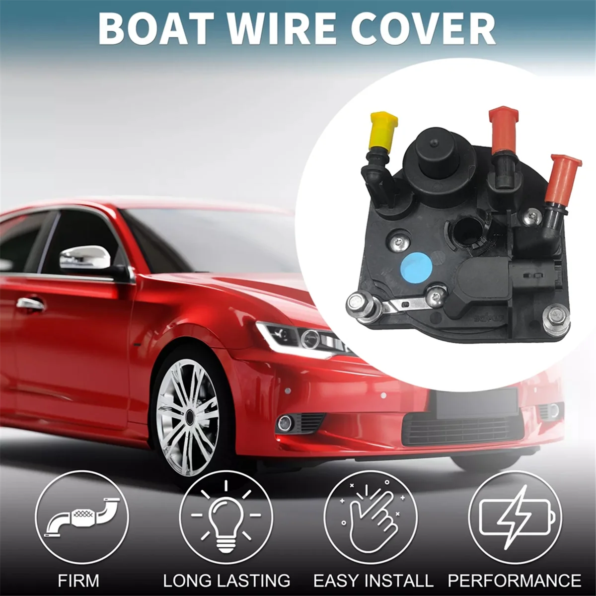Fuel Filter 9809757980 Fuel Filter Head Housing Cover for Citroen C3 C4 C5 Peugeot 207 208 3008 5008 9672320980 Diesel Filter Cap