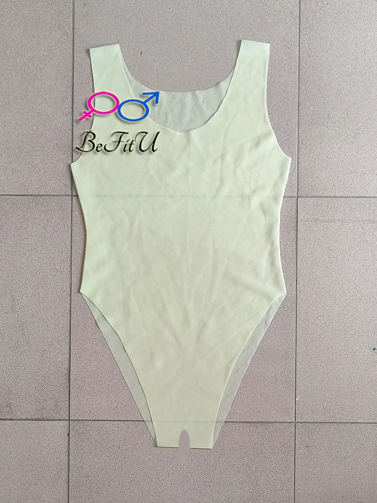 Latex Lingerie Latex Swimsuits Sexy Tight Suits Bikini Seamless Bodysuit 1mm