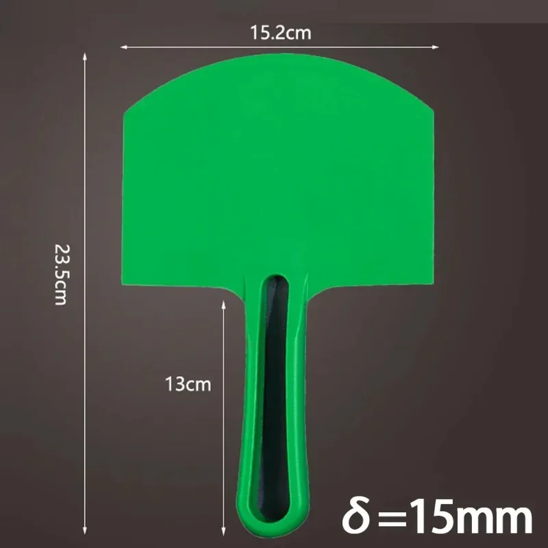 1/3Pcs Curved Bucket Scoop Putty Knife Scraper Spackle for Drywall Finishing Plaster Scraping Decals Patch Construction Tools