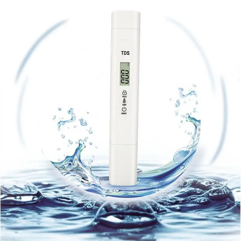 Water TDS Digital Meter 3 In 1 Water Quality Testing Meter 0-9990 Ppm Accurate For Drinking Aquariums Hydroponics