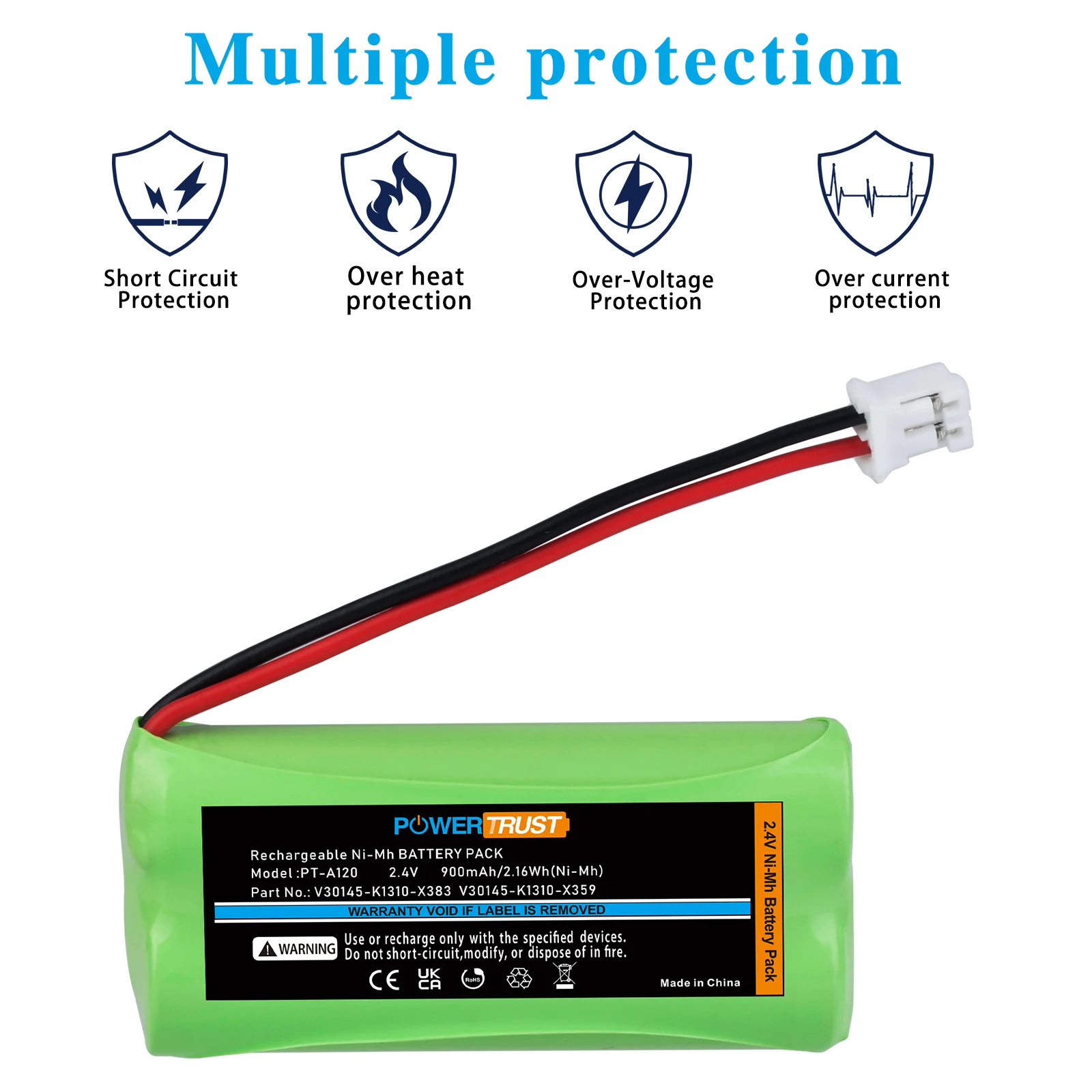 Bateria para Siemens Gigaconjunto 900mah A120 Al14h A265 A140 A260 Al145 A160 As14 A14 A26 A240 A165 A12 Al110 - Image 6