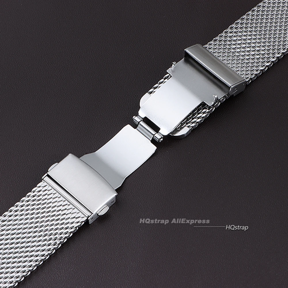 Premium Milanese Mesh Metal Strap - Elegant Steel Wristband Bracelet