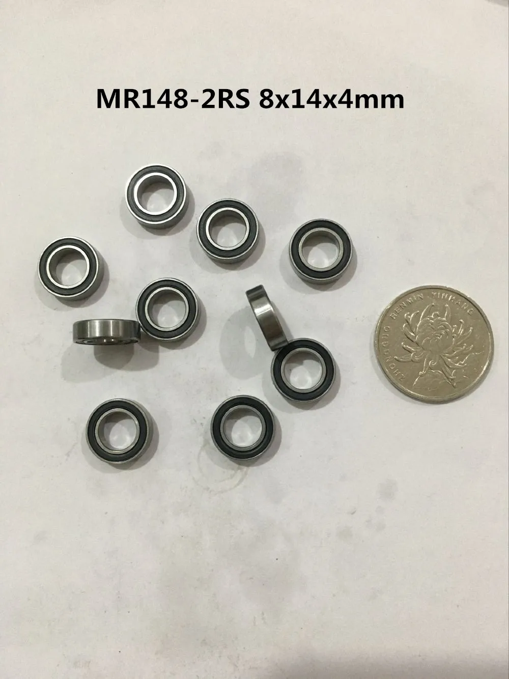 10pcs MR series MR63-2RS MR74-2RS MR85-2RS MR105-2RS MR128-2RS MR148-2RS miniature model bearing rubber sealed ball bearing ball bearings