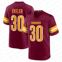 2024 Washington Jayden Daniels New American Football Men Jersey T shirt Football Sports Short Sleeve Jersey Tshirt 2