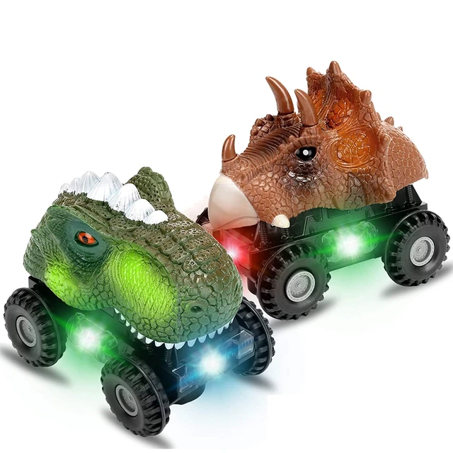 1Pc Brinquedo de Dinossauro Carros de Puxar, Brinquedos de Dino Para  Meninos de 3 Anos e Crianças Pequenas, Jogos de Dinossauro Com T-Rex - Temu  Portugal