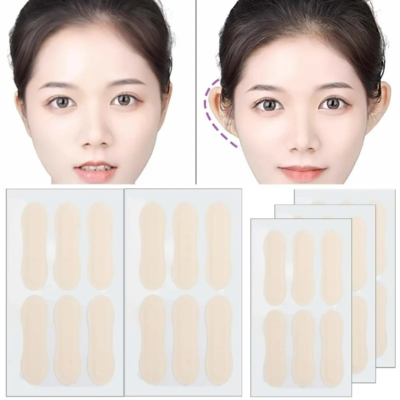 Clear Silicone Ear Stickers for Women and Girls