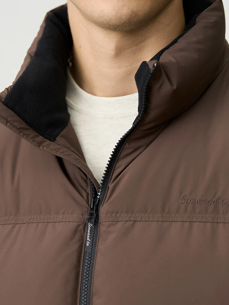 SIMWOOD 2025 Winter Oversize 90% White Duck Down Coats Men Warm Comfortable Down Puffer Jackets down jacket mens jacket