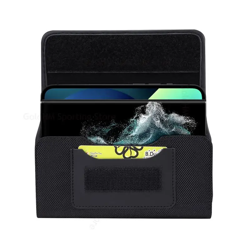 Pouch Oxford Cloth Flip Case For Micromax In 2c 2b 1b note 2 1 Bharat 5 Go Infinity N12 N11 Two Layers Belt Clip Waist Bag Cover