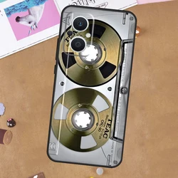 Vintage Magnetic Tape Cassette Style Phone Case Cover - OPPO Reno11 F (VW1750)