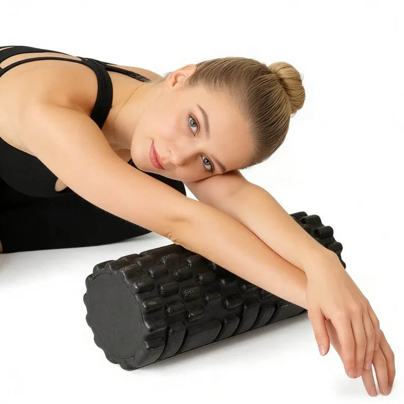High-Density Solid Core For Muscle Recovery/Massage, Durable Fitness Tool 33Cm Foam Roller Yoga Massage 2
