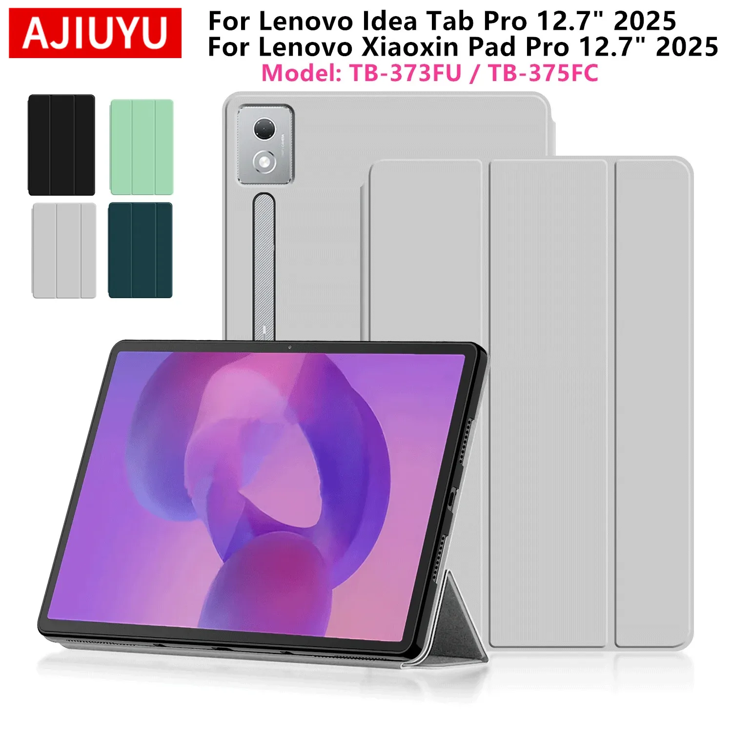 Premium PU Leather Flip Stand Cover