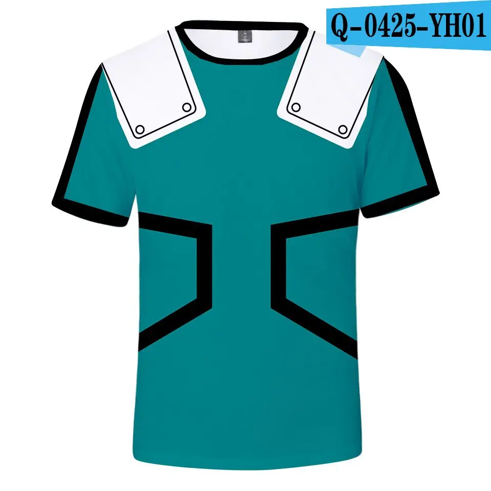 Футболка с 3d-рисунком аниме Моя геройская Академия мужские и женские футболки