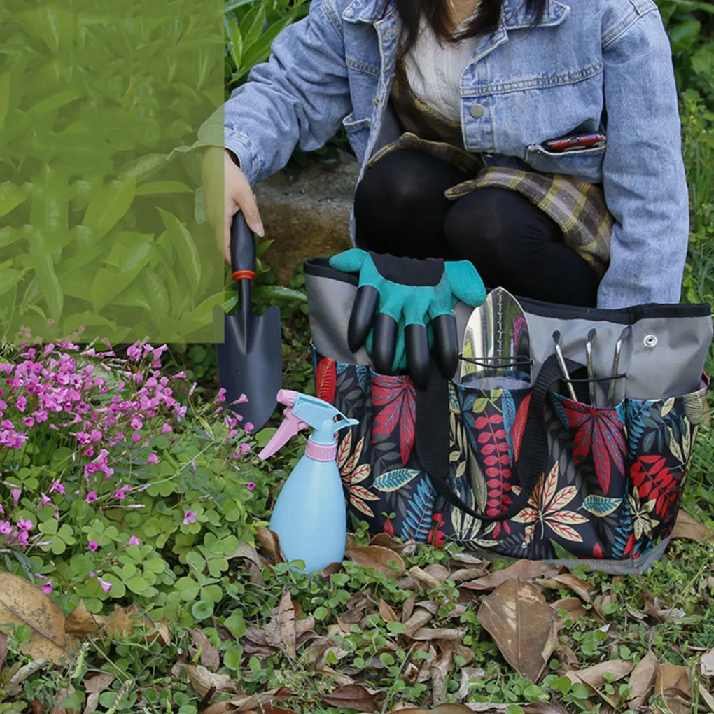 

Waterproof Tool Storage Bag For Outdoor And Indoor Durable Cloth Gardening Tool Bag Organized