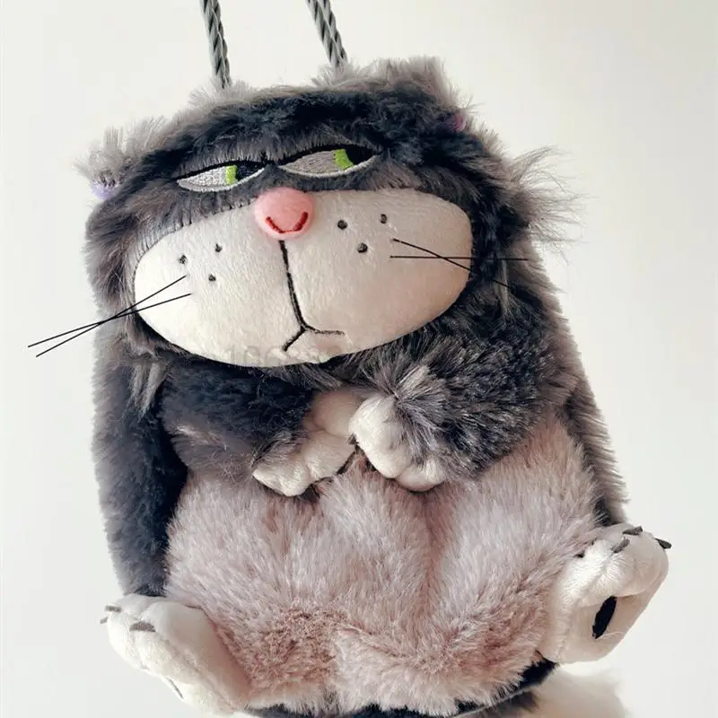 Disney World Cartoon Lucifer Plush Doll Drawstring Bag Band Mouth Storage Bag Large Capacity Lovely Cosmetic Storage Bag 6 Disney World Cartoon Lucifer Plush Doll Drawstring Bag Band Mouth Storage Bag Large Capacity Lovely Cosmetic Storage Bag 6