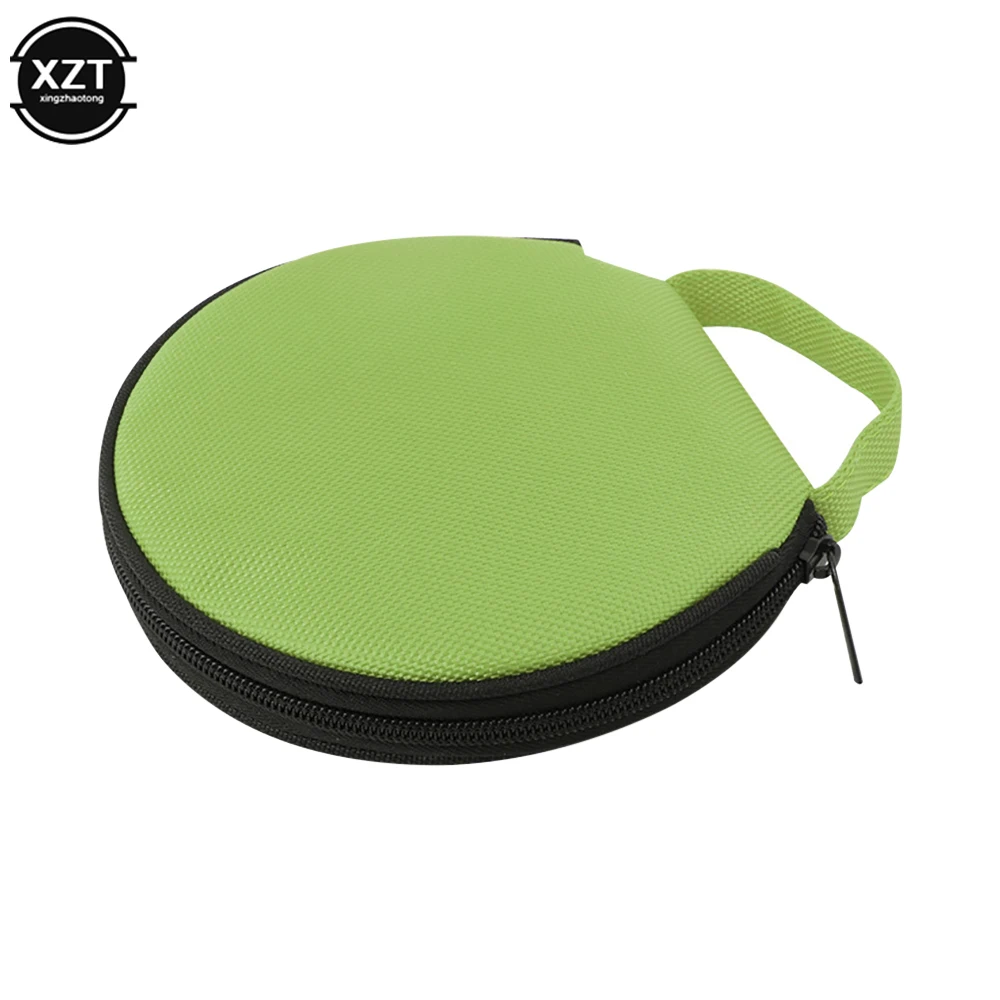 cd dvd storage bag cd dvd storage case Portable CD DVD Case Storage Disc 20 Capacity Dual-use Oxford Cloth Storage Bag Round Holder with Zipper for Home Car CD Box Bag