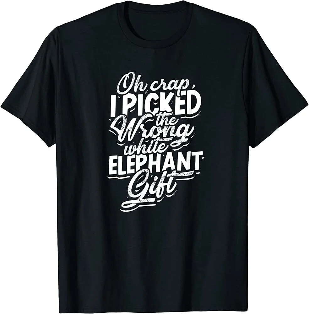 

Ну вот, я выбрал не тот белый слон в подарок. -Футболка в стиле унисекс со слоном