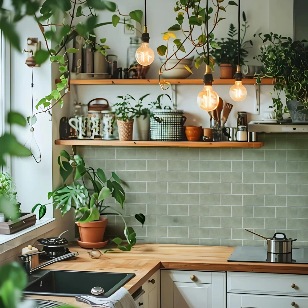 Vinyl Floor Wall Tile Sticker, Non-Slip Sticky Back Tile Decals for Kitchen Bathroom Self-Adhesive Peel&Stick PVC Floor Sticker