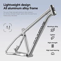 ROCKBROS Vélo enfant cadre en alliage d'aluminium léger 9 vitesses pour adolescents garçons et filles 16/20/24/26 pouces vélo co 4