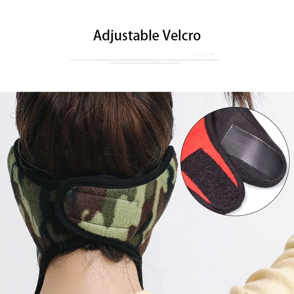 Thermal Earmuffs Mask Breathable Neck Protection Fluffy Fleece Earflap Wrap Mask Ear Warmer Earflap Dustproof Winter Mask Ski
