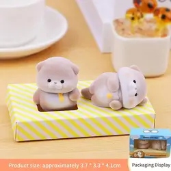 Miniature Otter Figurine - Cute Desk Sculpture and Decorative PVC Ornament (2)