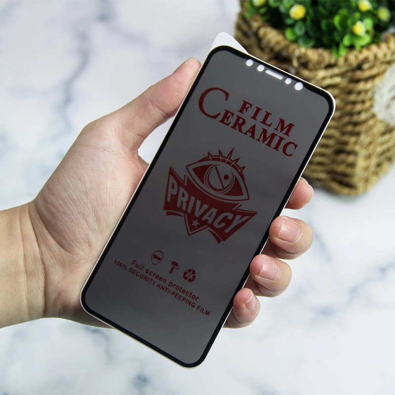 

100Pcs/Matte Ceramic Privacy Screen Protectors For Samsung Galaxy S21 Plus S20 FE A12 A52 A51 A32 A72 A50 A22 A71 Anti-spy Film