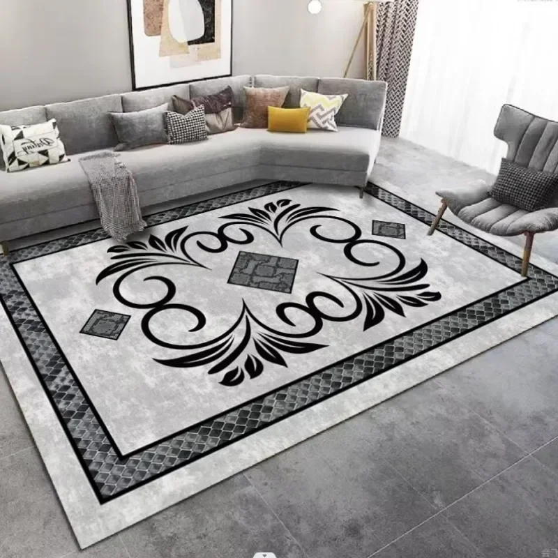 Carpet living room advanced sense large area modern study bedroom carpet room non-slip and dirt-resistant home