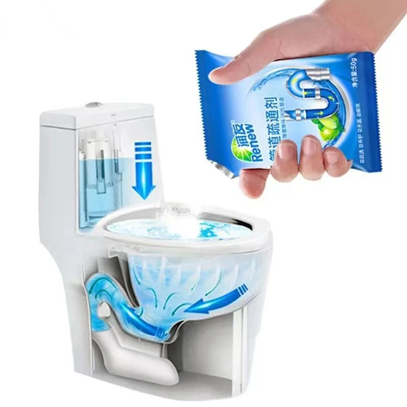 

600g Household Drain Cleaner Deodorant Kitchen Toilet Drain Cleaner Powder Pipe Dredge Agent To Prevent Clogging Fast Delivery