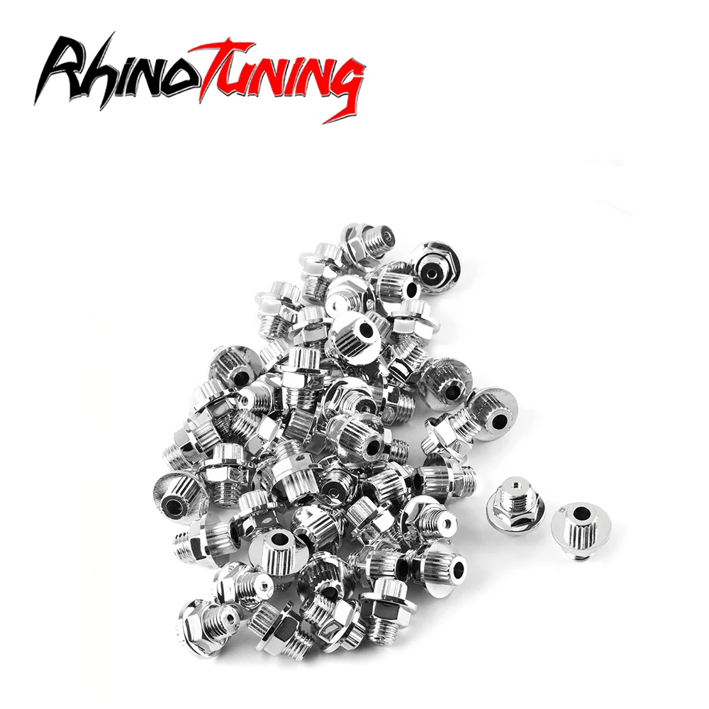 Rhino Tuning 100pcs 15mm(0.59in)(+ -1mm)/10.7mm(0.42in)(+ -1mm)For Pro Comp Wheels PRO COMP XTREME ALLOYS SERIES 7033 WHEEL 7