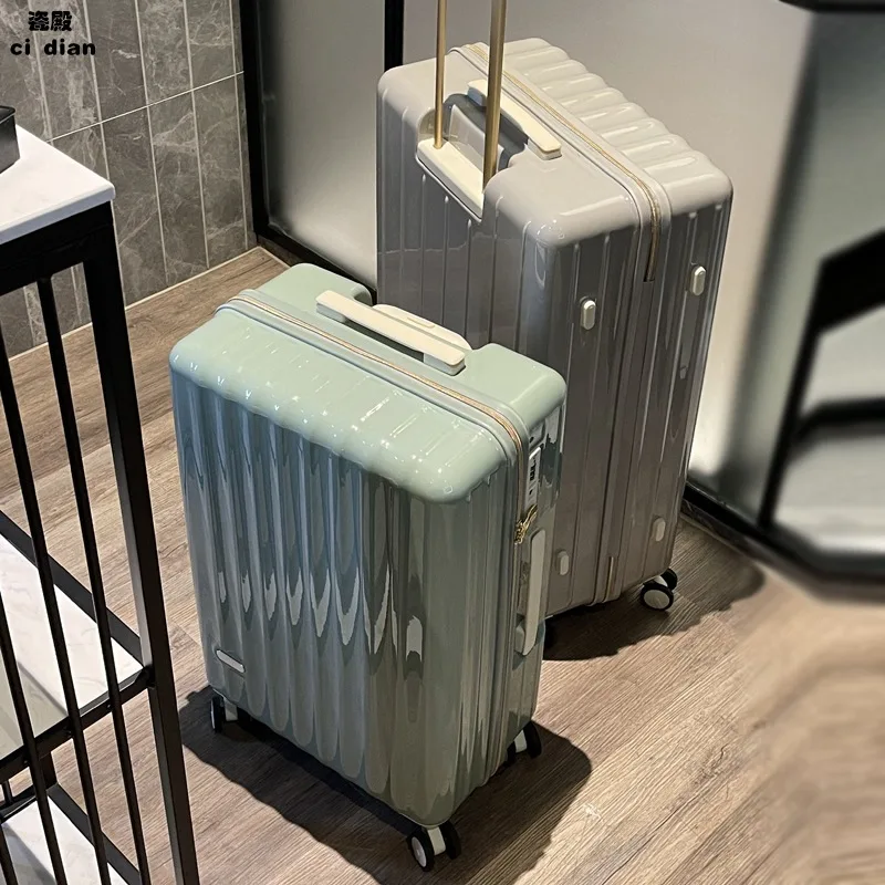 

Suitcase female Japanese suitcase 24 silent universal wheel net red trolley case PC student male small cabin case 20 inches