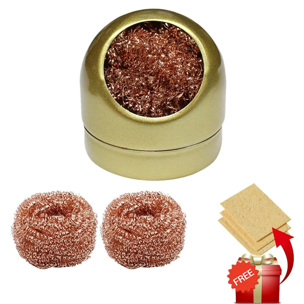 Soldering Iron Tip Cleaner Desoldering Cleaning Ball Welding Soldering Iron thumbnail 8