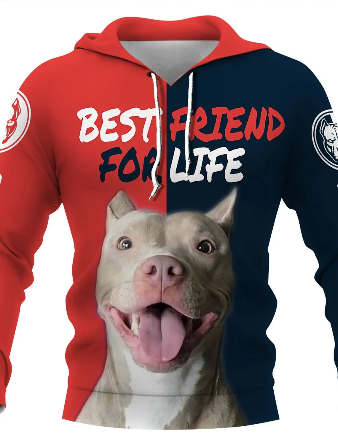 thumbnail image 1 of Sudadera con capucha con letras de perro y animales, nueva sudadera con capucha de dibujos animados de anime en 3D, para parejas, hombres, mujeres y adultos, moda informal y cómoda, 2024, 1 of 5