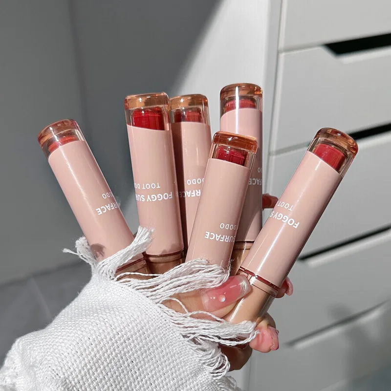 TOOT DODO T828Tea Soft Focal Mist Lip Glaze Matte Face Not Easy to Fade and Whiten Student Affordable Lipstick Female 6