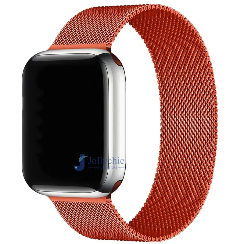 Luxury Milanese Metal Strap for Apple Watch - Elegant Bracelet Design