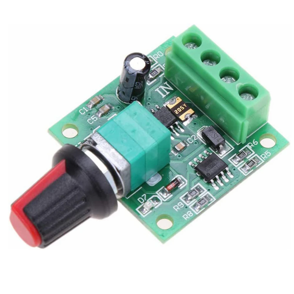 DC 1.8V 3V 5V 6V 12V 2A PWM Motor Speed Controller Low Voltage Motor Speed Controller PWM Adjustable Drive Module dc 10 50v 60a motor speed control pwm hho rc controller 12v 24v 48v 3000w max