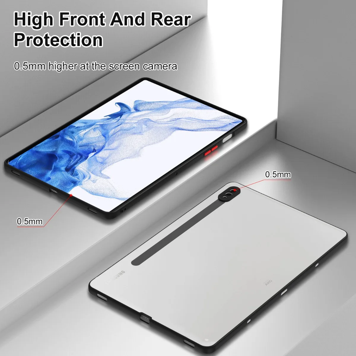 Premium Protective Hard Shell Tablet Case - Durable Cover with Stylish Design