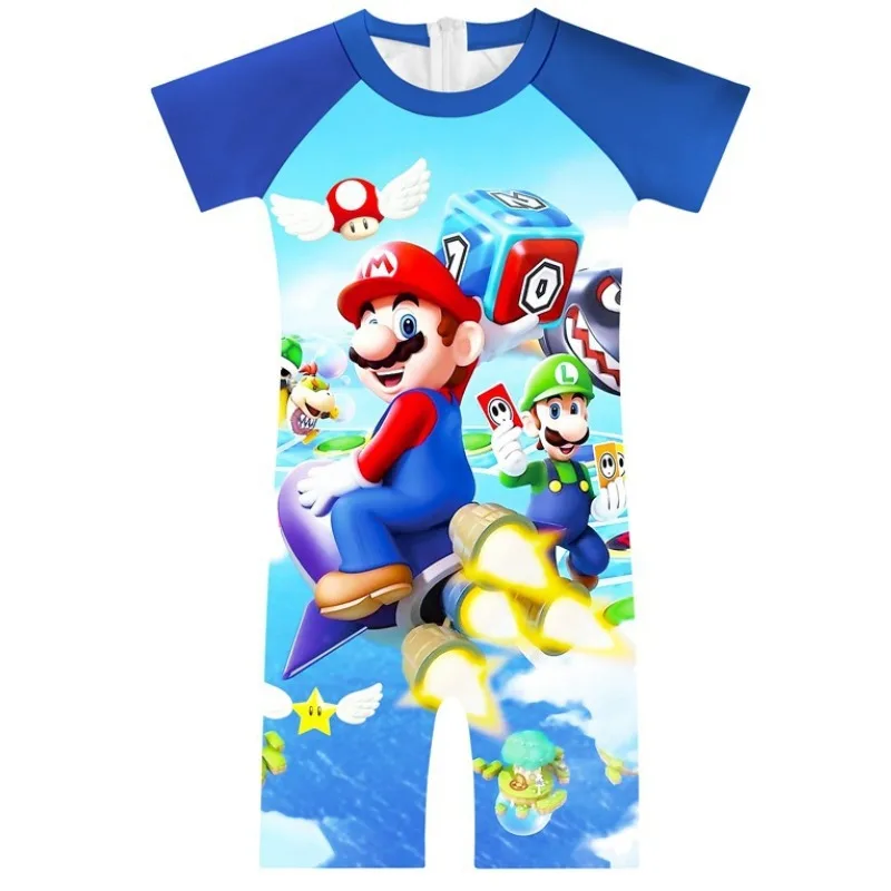 traje de baño niño mario bros