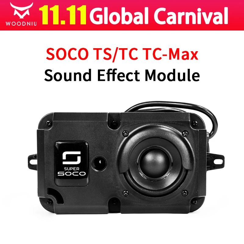 For Super SOCO TS TC Accessories Sound Effect Module Support Android