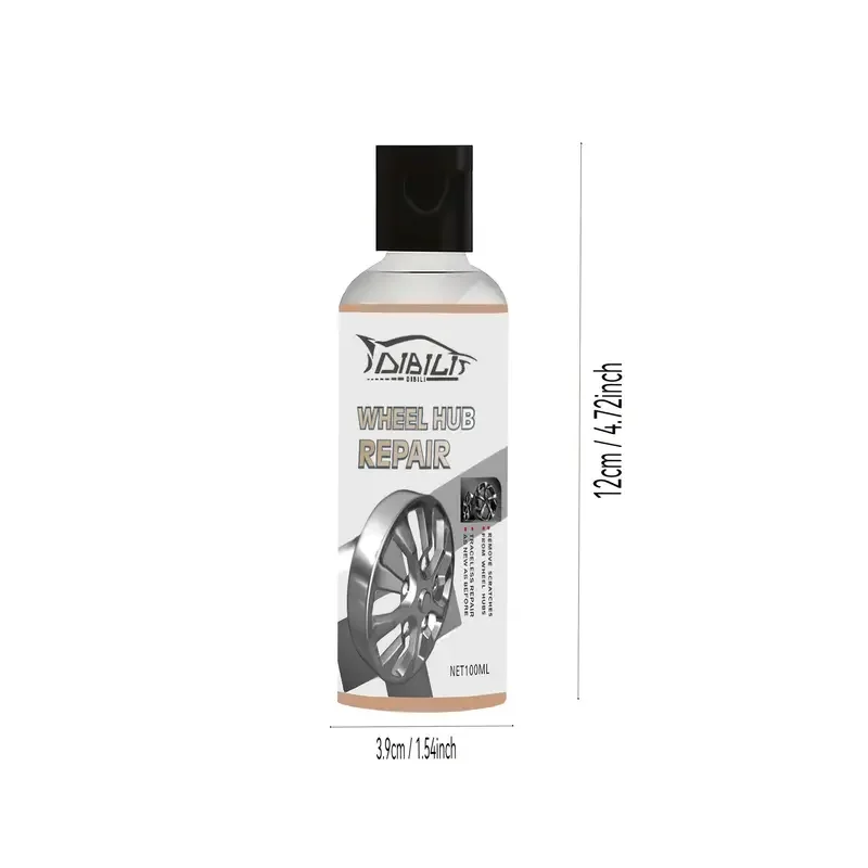Universal wheel repair and polish kit eliminate oxidation restore shine scratch-free car care solution