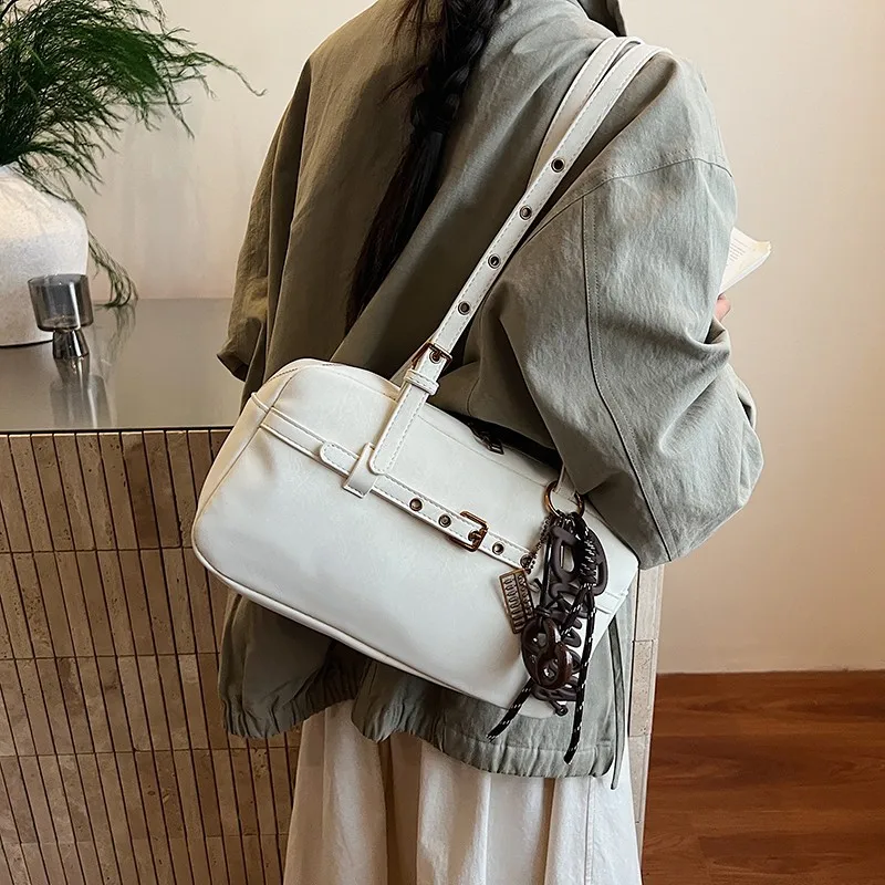 PU Leather Shoulder Bag with Adjustable Strap Underarm Bag Large Tote Bag for Women Work Shopping Travel