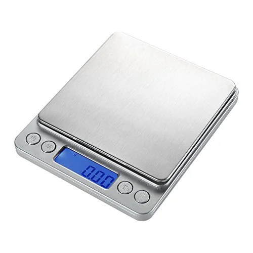 500g x 0.01g USB Digital Pocket Scale Hair Salon Hair Color Weighing Scale with Trays
