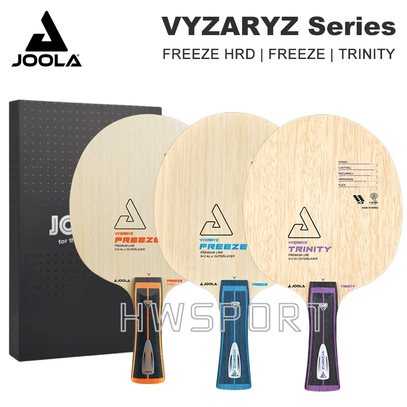 

Лезвие для настольного тенниса JOOLA VYZARYZ серии Premium VYZARYZ TRINITY FREEZE HRD, лезвие для пинг-понга 5 + 2 для профессиональных игроков