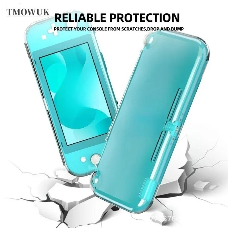 Clear TPU Protective Case for Switch Lite - Anti-Scratch & Drop-Resistant